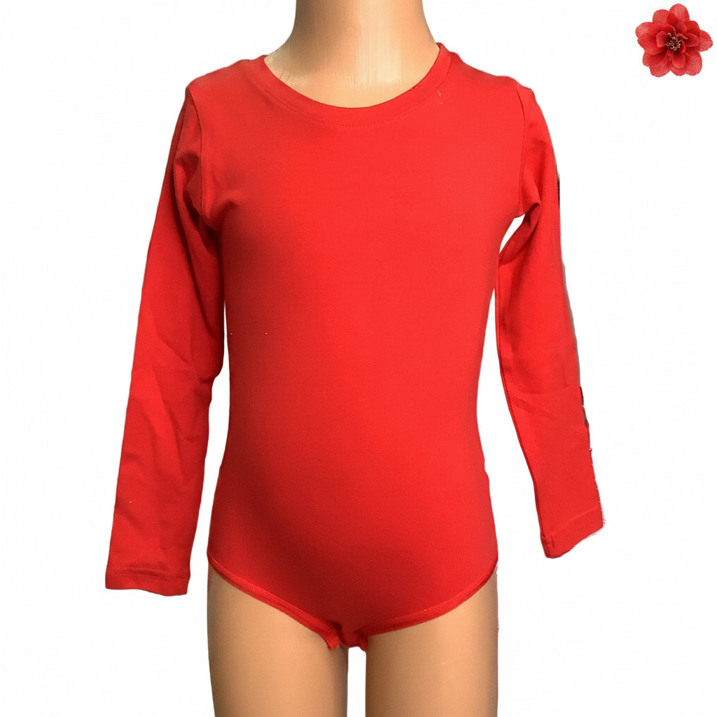 Dono Girls Ballet Long Sleeve Body Suit