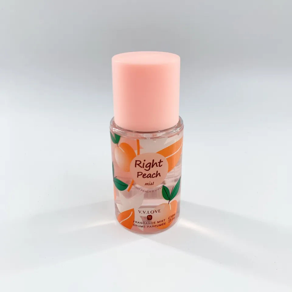 Right Peach Mist (V.V.Love Fragrance Mist (85ml).