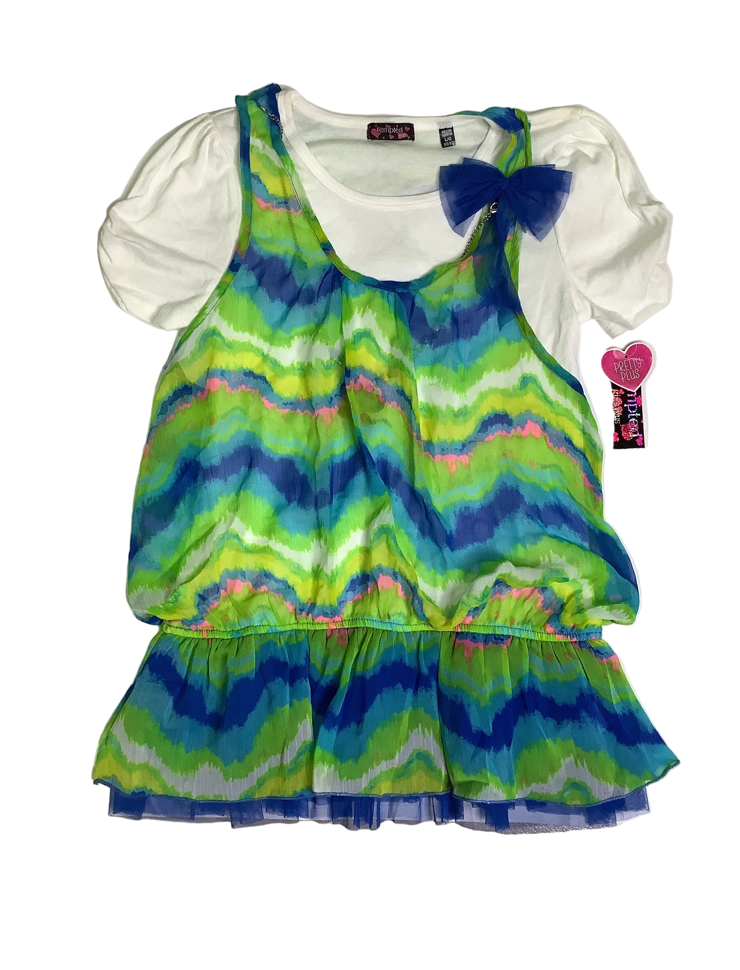 Sears Tempted Girls 2fer Tunic with Neck
