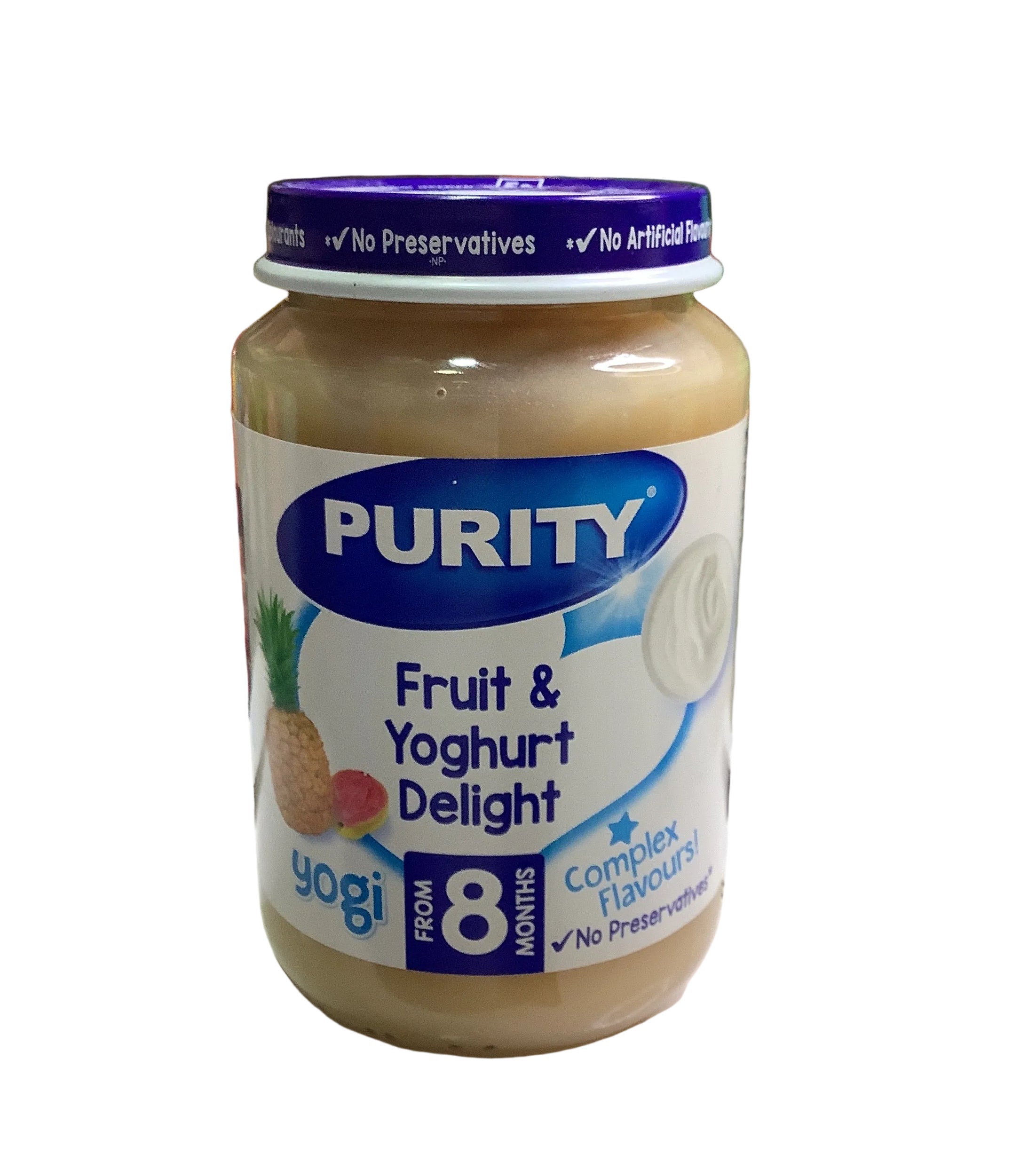 PURITY FRUIT & YOGHURT DELIGHT 200ML.