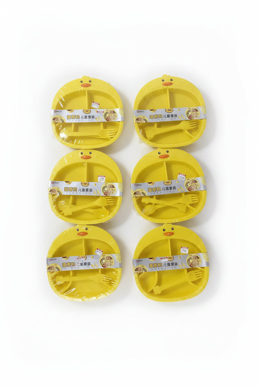 Character 4 in 1 Feeding Plate