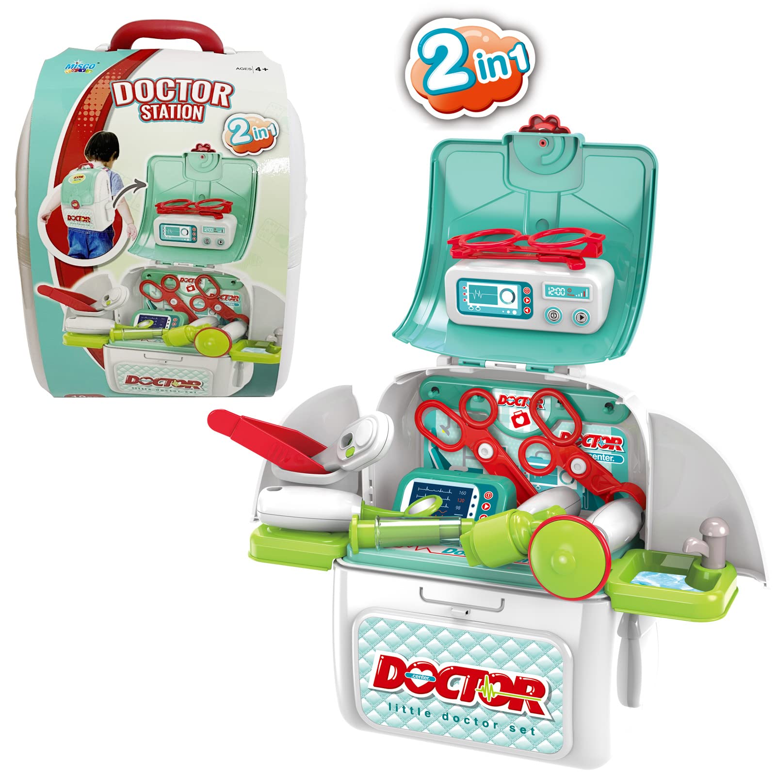 Misco Doctor Station, 19PCS Play Set