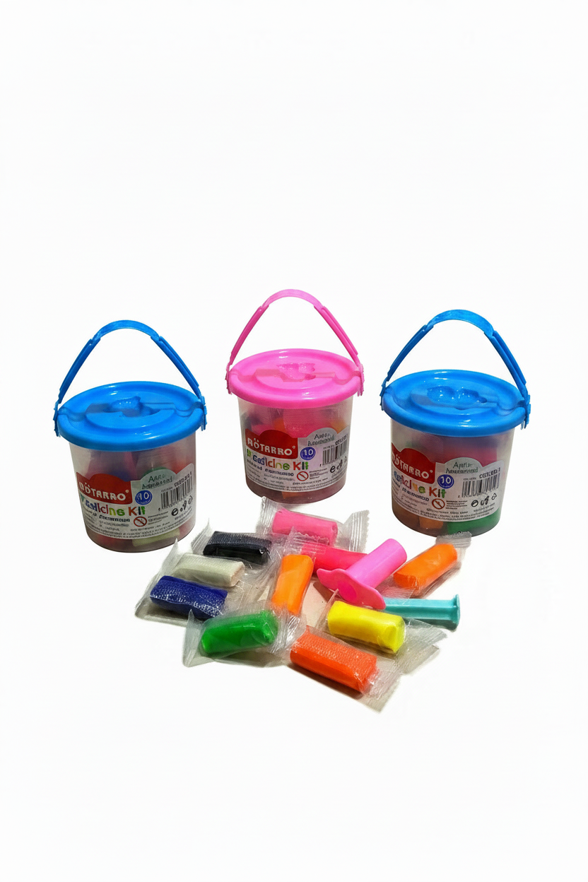 Motarro Plasticine Kit Modeling Clay,        (10 Colours)