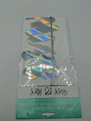 Details & Accessories Foil Letter Banner
