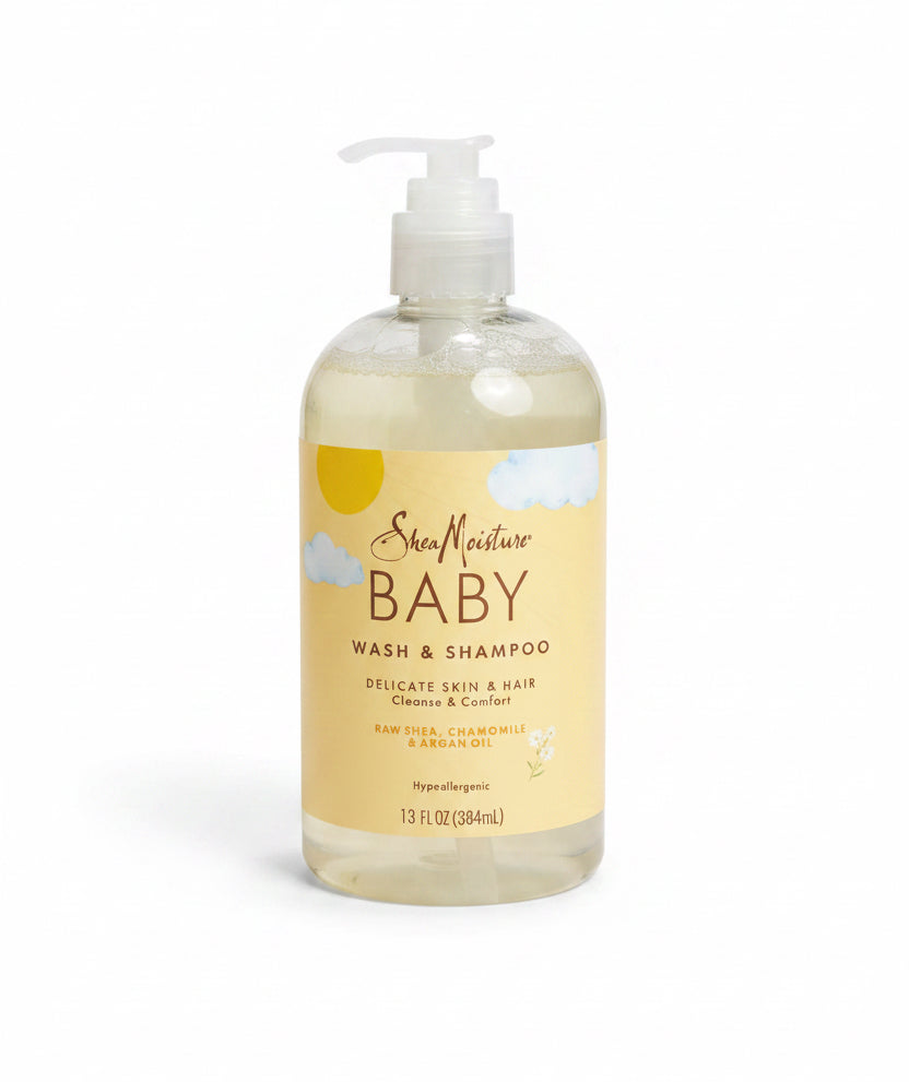 Shea Moisture Baby Wash Wash & Shampoo 384ml