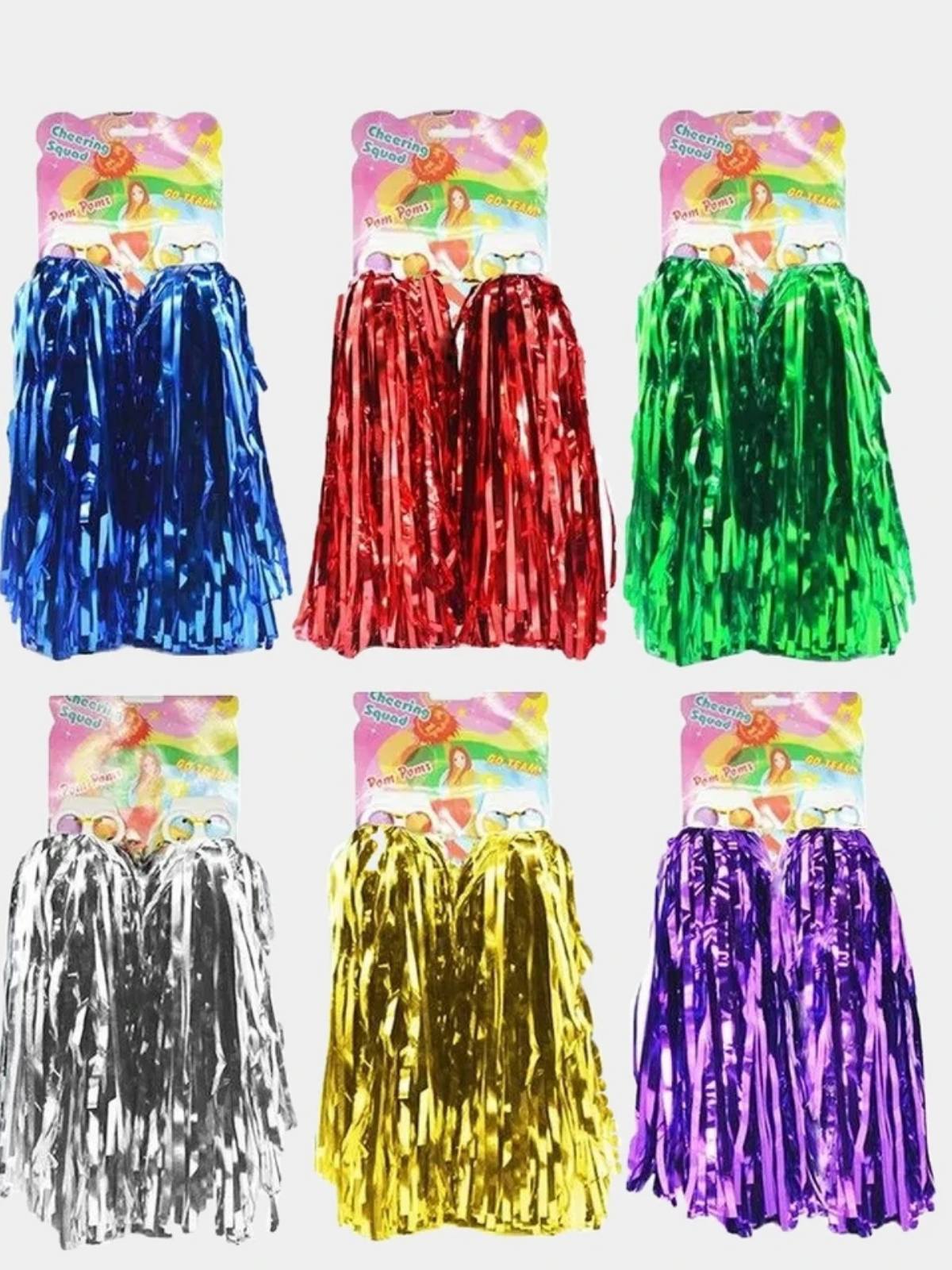 Cheering Squad Pom Poms