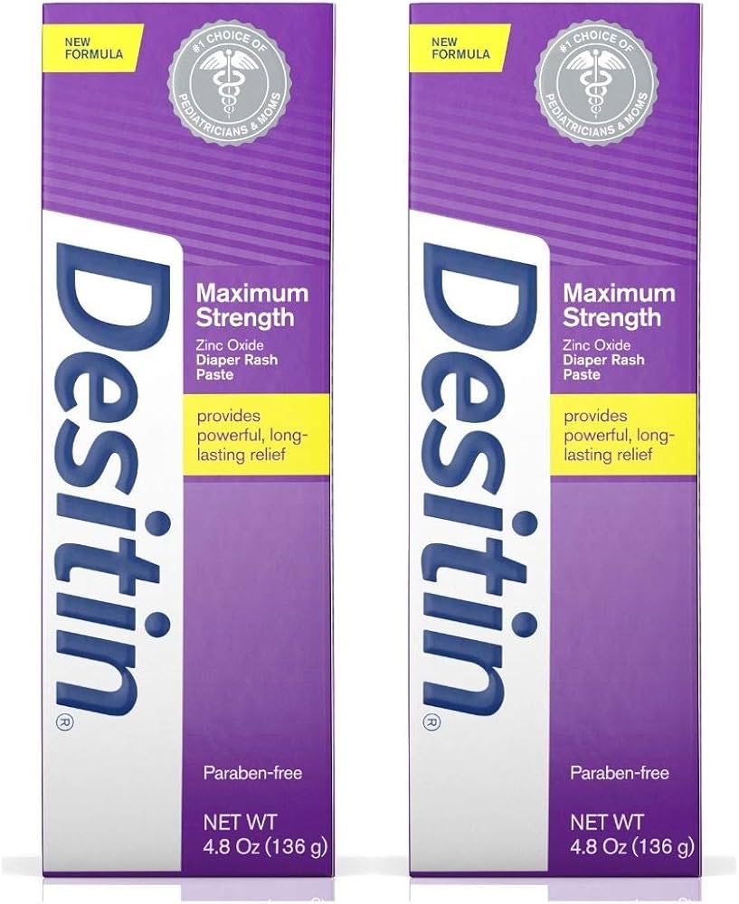Desitin Maximum Strength Paste Diaper Rash Ointment(136g)