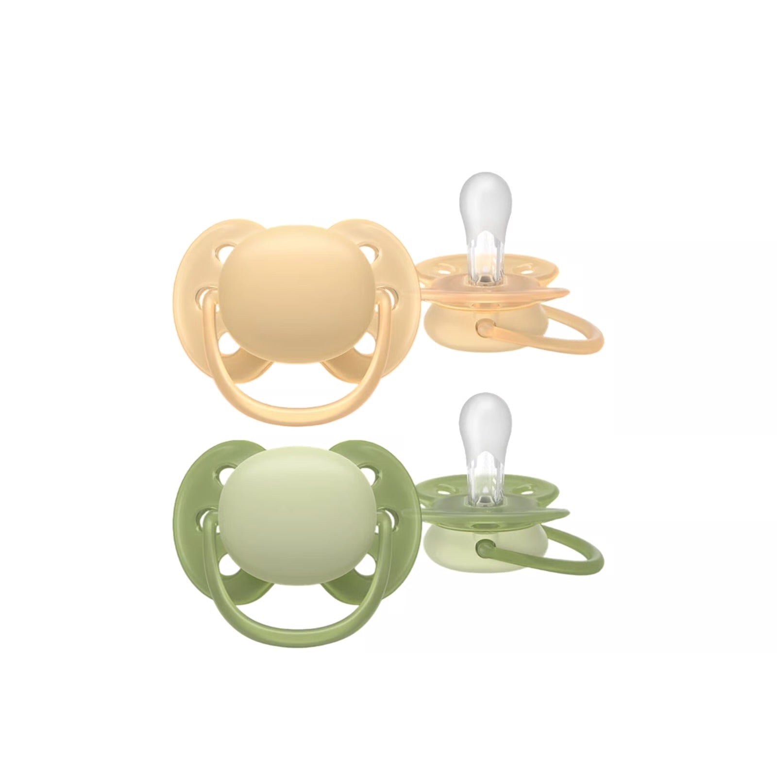 Philips Avent Ultra Soft Pacifier 2in1 0% BPA Free(6-10m)