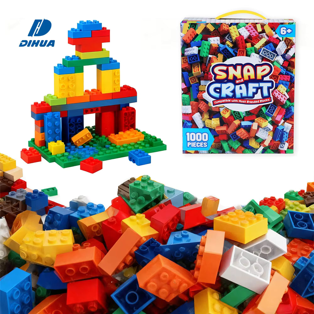 Cities Building Block Set for Kids (842 Pieces, Ages 6+ Years)