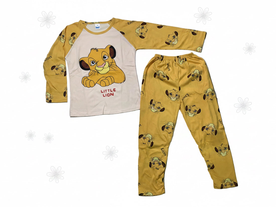 Little Lion Character Unisex Pyjamas