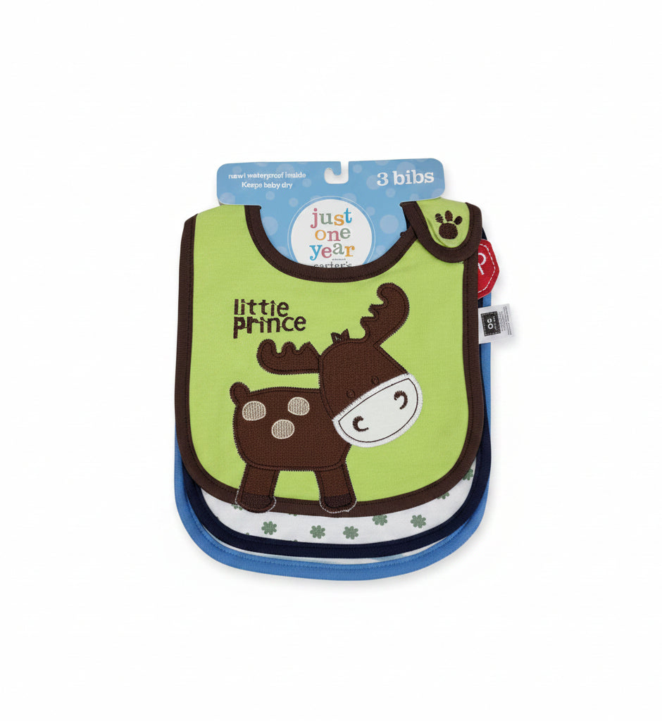 Carter’s Just One Year 3in1 Bibs.