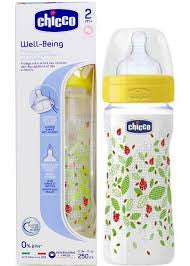 Chicco Well-Being Feeding Bottle 4m+