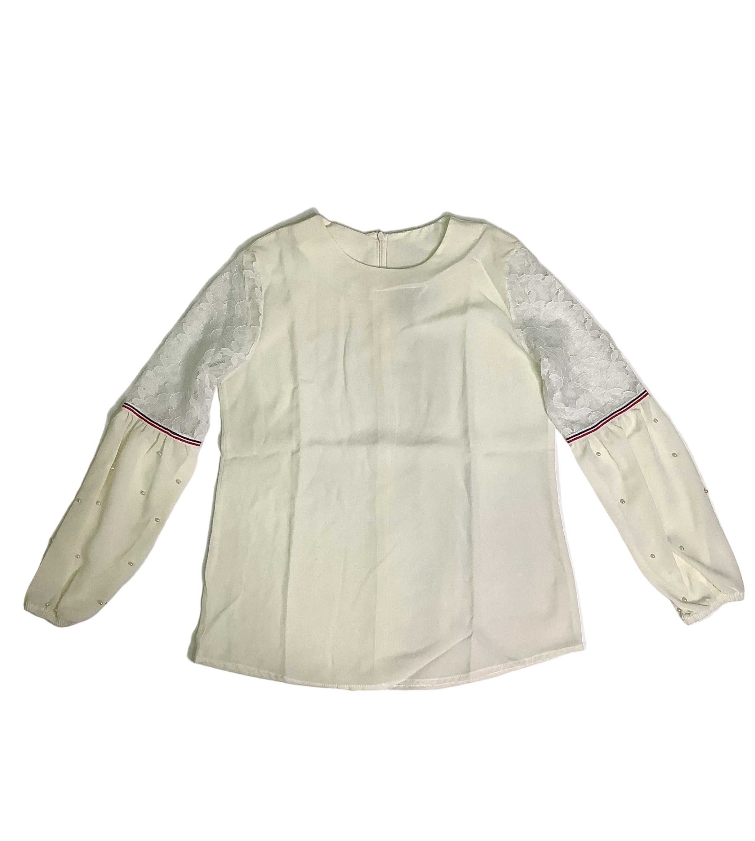 Arzu Kids Girls Long Sleeve Top with Lace