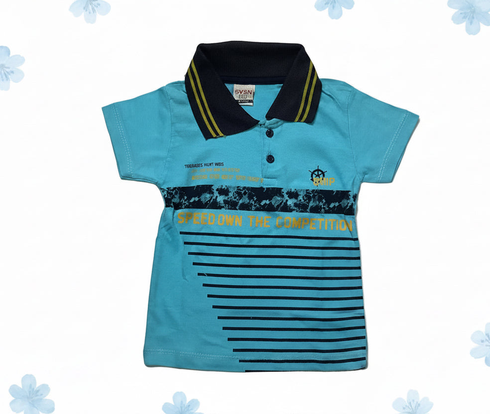 Eren Bay Treasure Hunt Kids Polo T-shirt