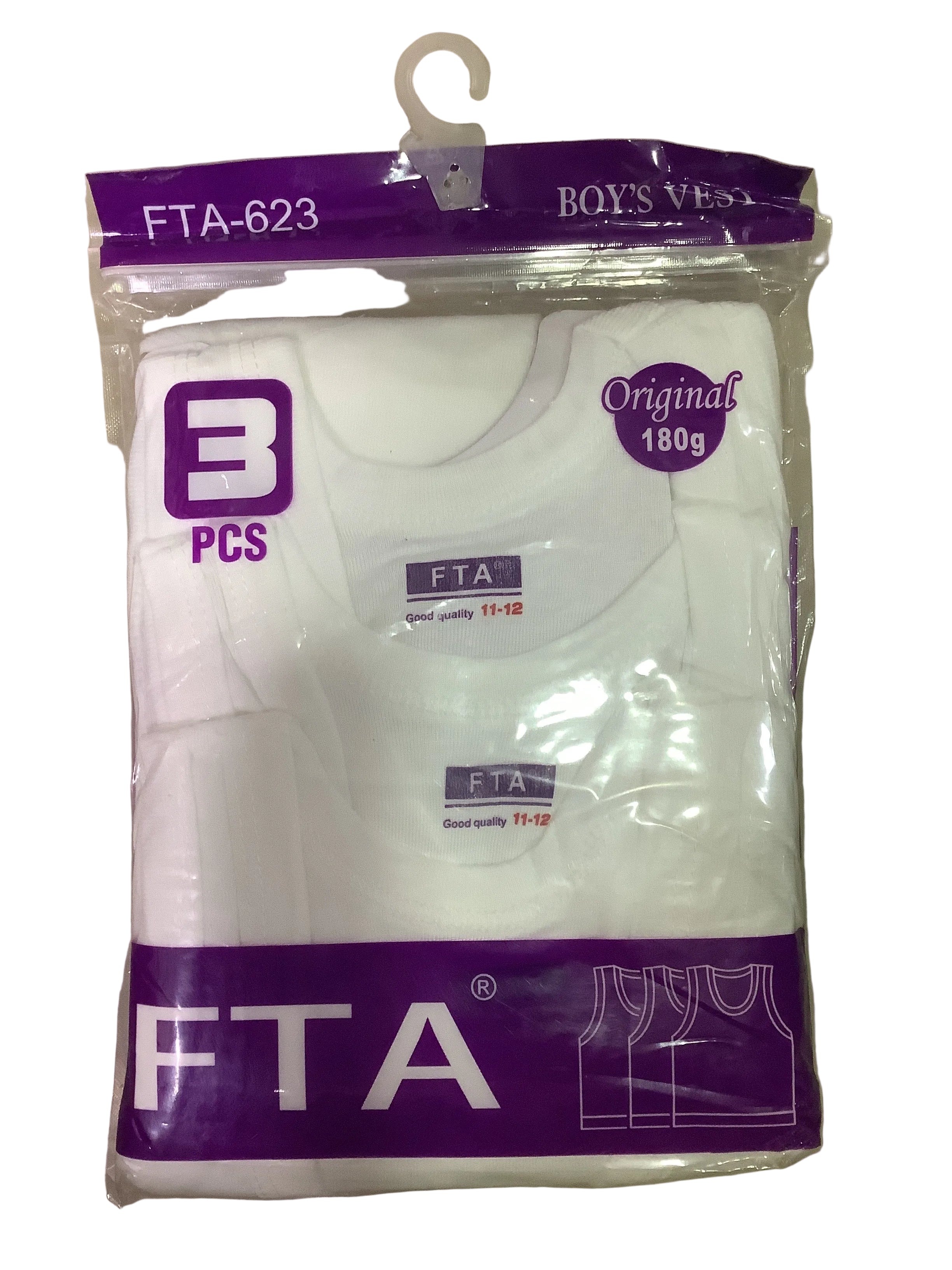 Longxingyuan FTA Good Quality Boy's Singlet.