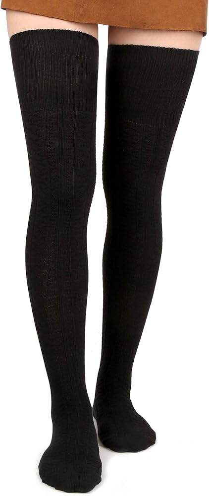 Jinwalang Black Long Socks.
