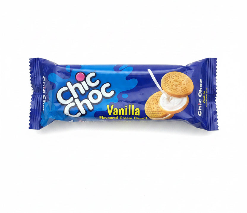 Chic Choc Vanilla Flavoured Cream Biscuit 26g (Single)