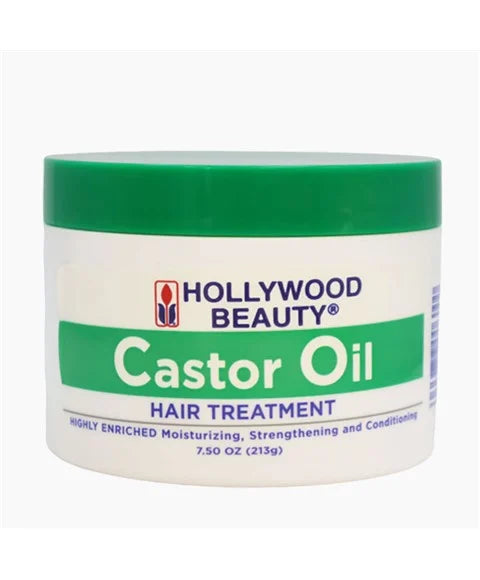 Hollywood Beauty Castor Oil Hair Treatment (213g).