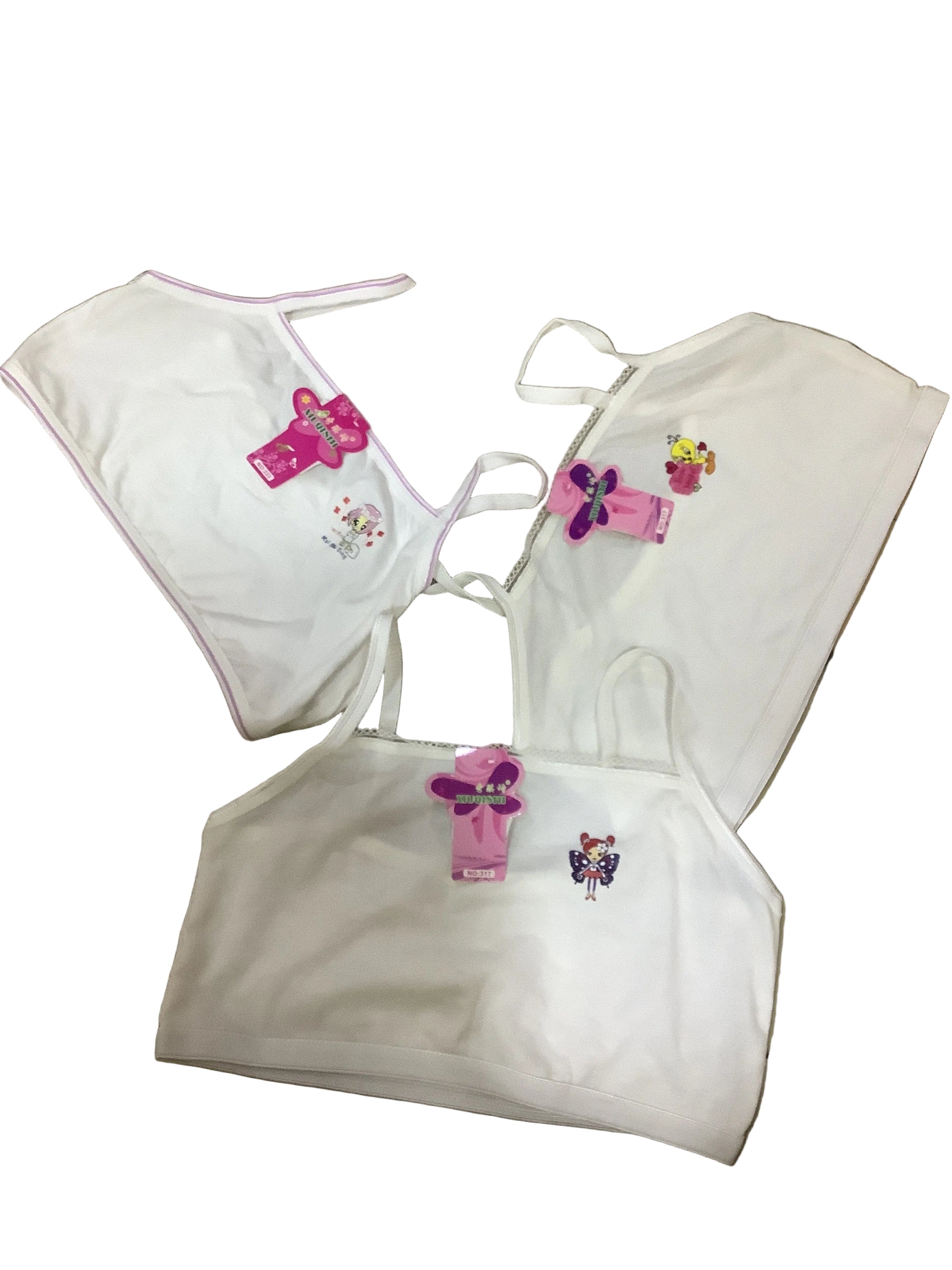Xiuqishi Girl's Bra Top (Half Top).