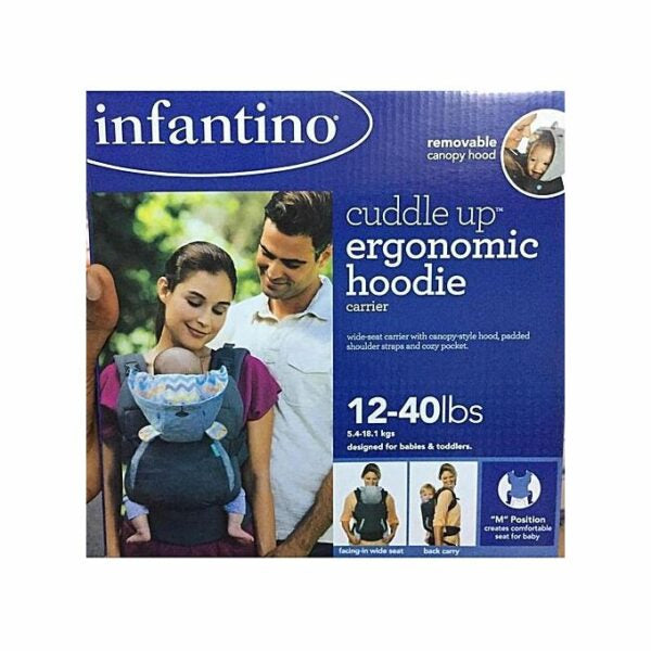 Infantino Cuddle Up Ergonomic Hoodie (12-40Ibs).