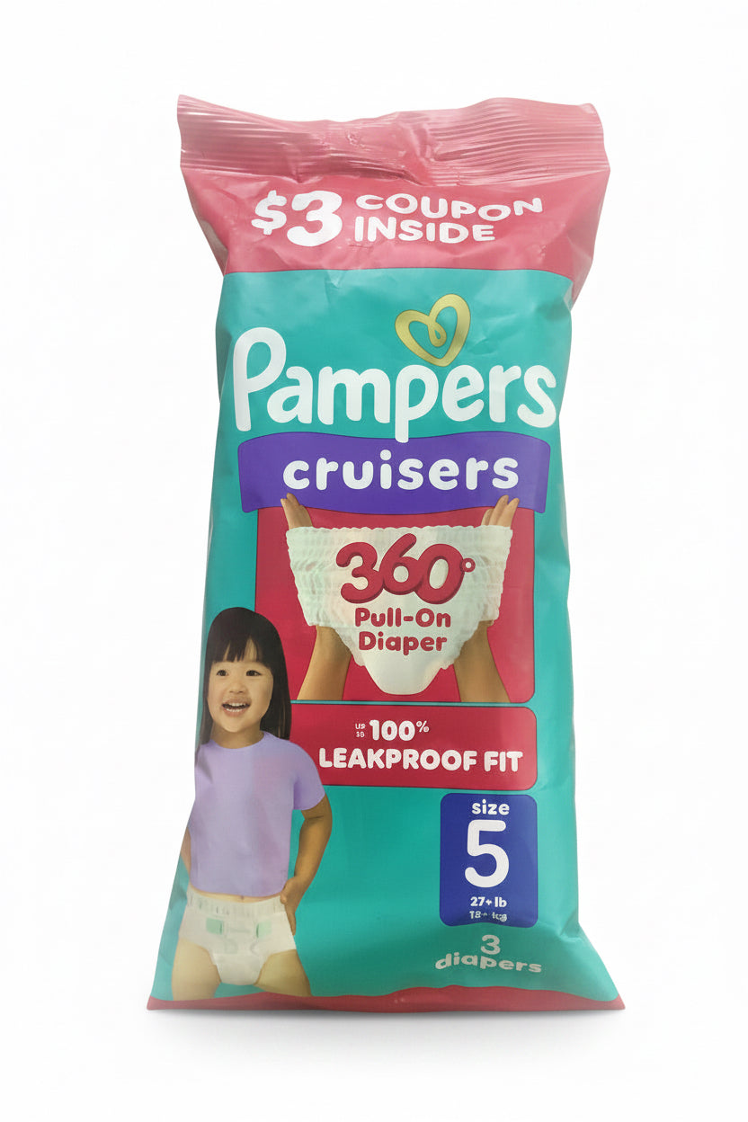 Pampers Cruisers Pull-On Diaper Size5 (3in1 Diaper)