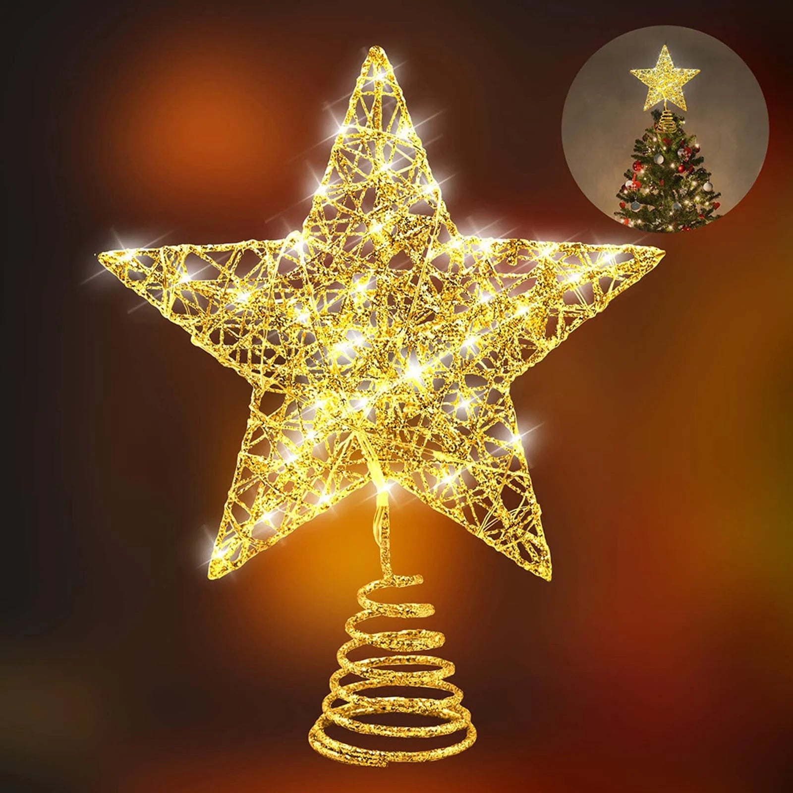 Big Star Light Outdoor Christmas Déco