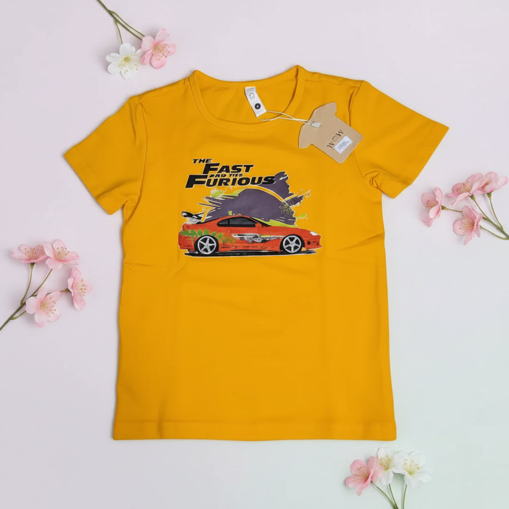 Wow Fashion Fast And The Furious Kids T-shirt.