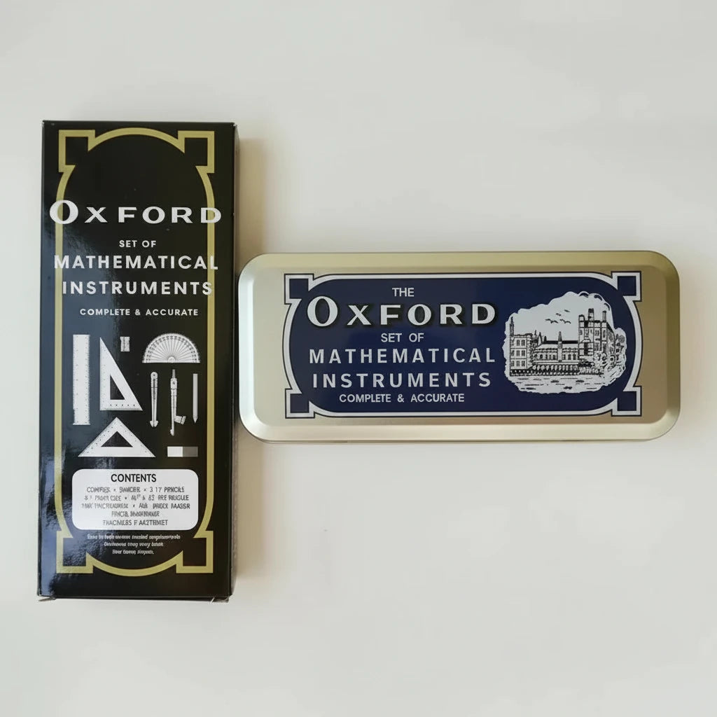 The Oxfdrd Set Of Mathematical Instrucments Complete & Accurate Sets.