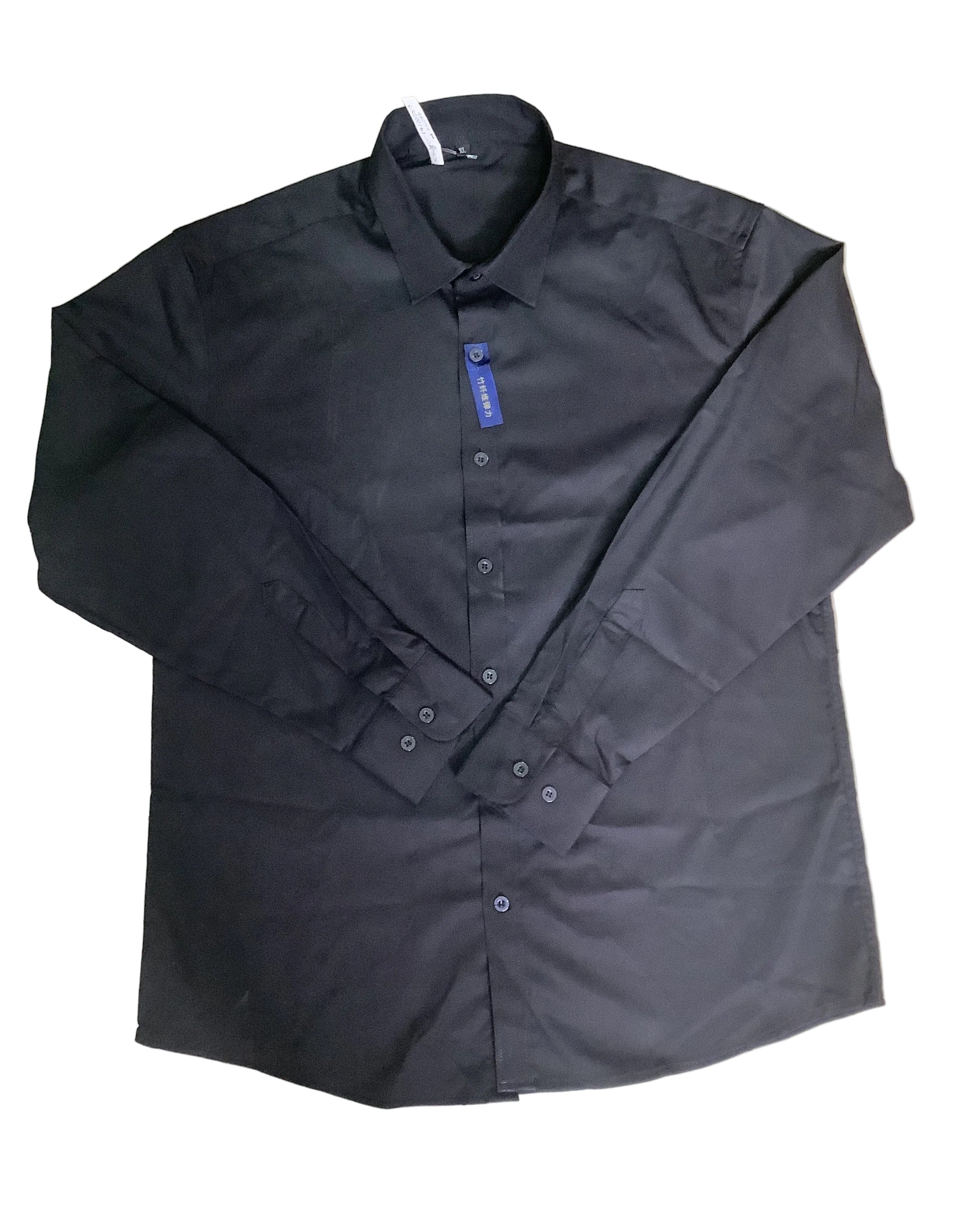 Plain Black Long Sleeve Shirts.