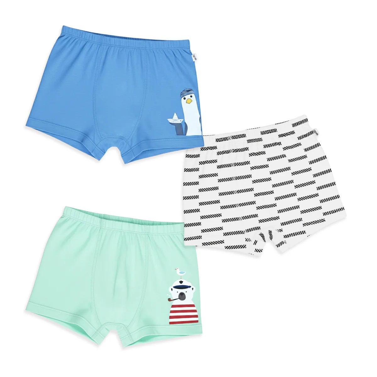 Ocean Little Bay Boy's 3 in 1 Boxers.