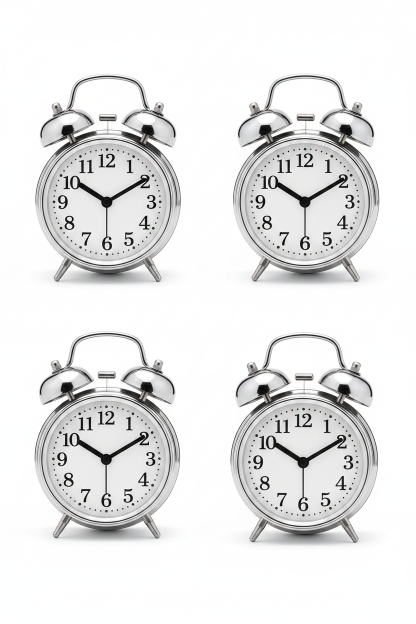 Twin Bell Alarm Clock.