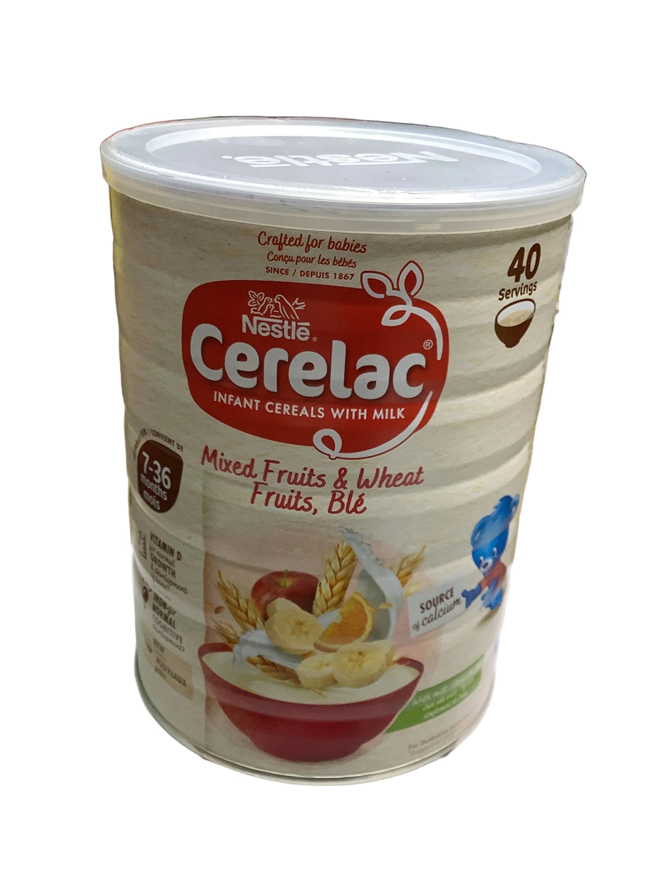 Nestle Cerelac Mixed Fruits & Wheat Fruits cereal 7-36months (1kg)