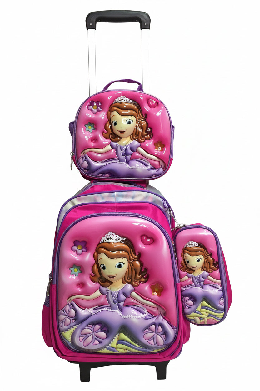 Sofia the first character 3in1 Trolly Bag