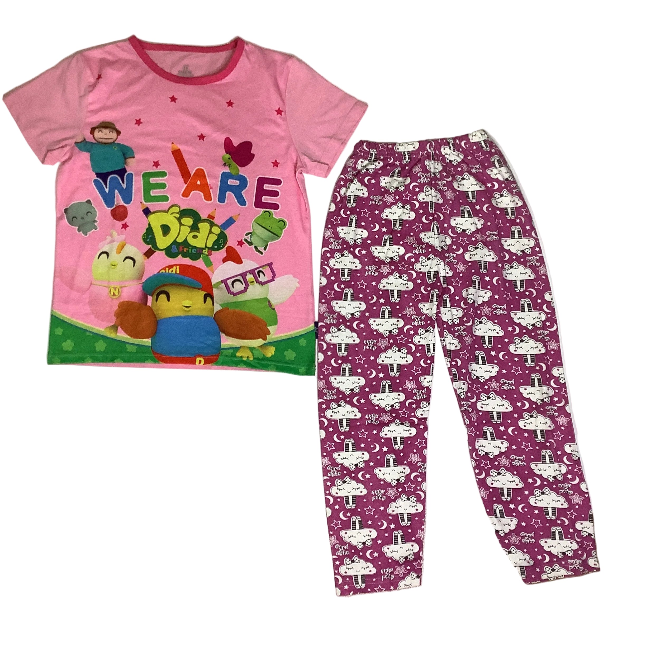 Caluby we are didi & friends pyjamas 2 piece set
