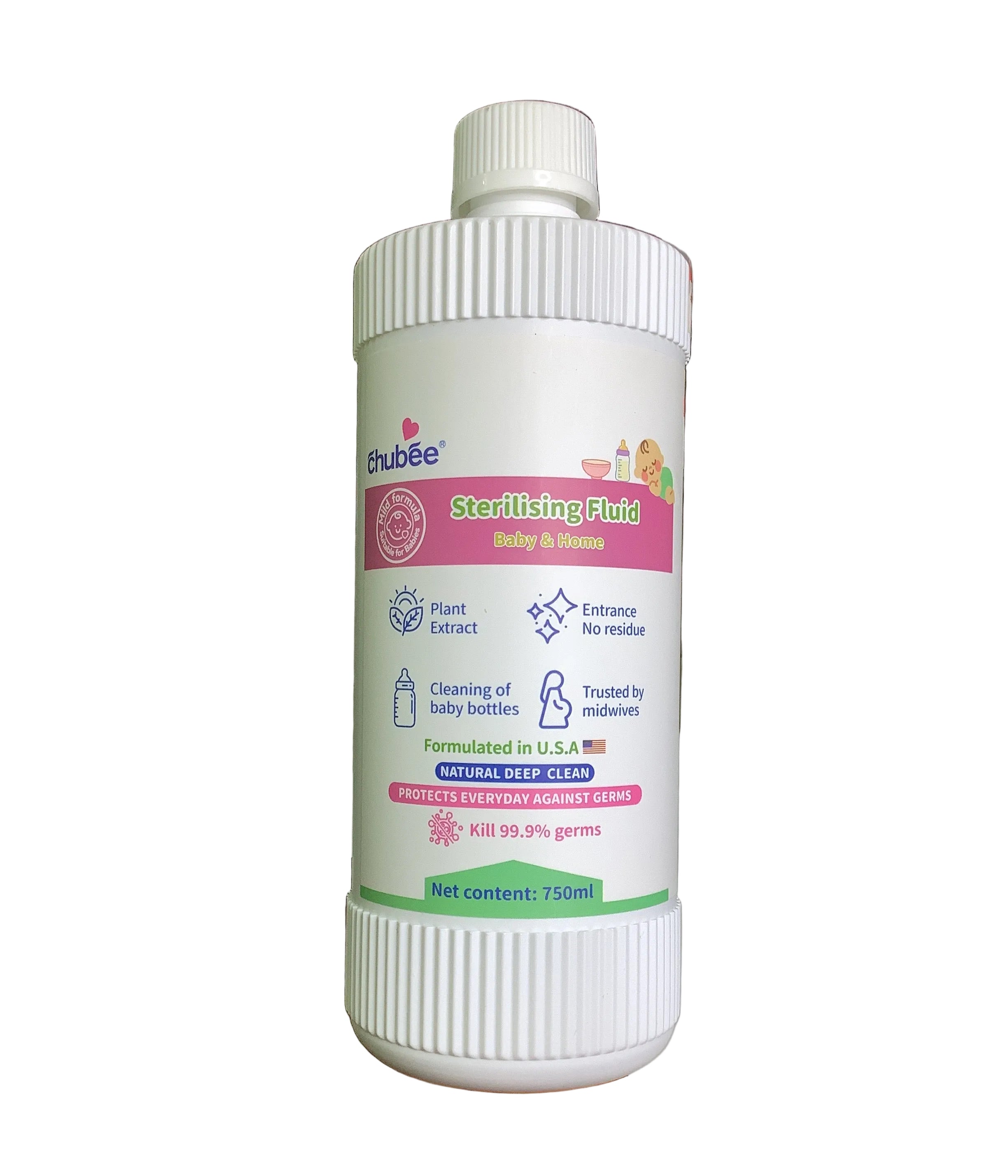 Chubee Sterilising Fluid 750ml