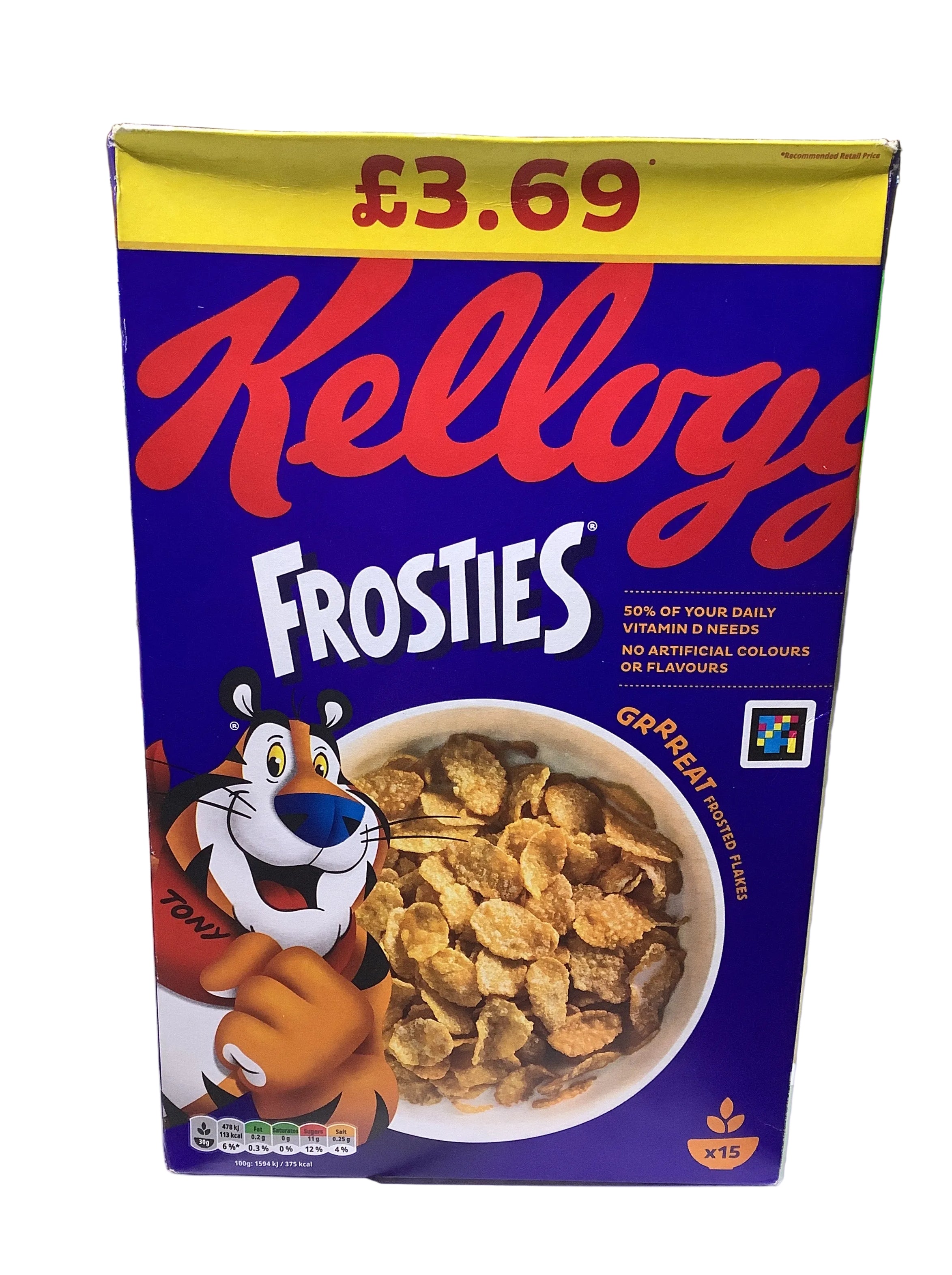 Kelloggs Frosties Flakes 470g.