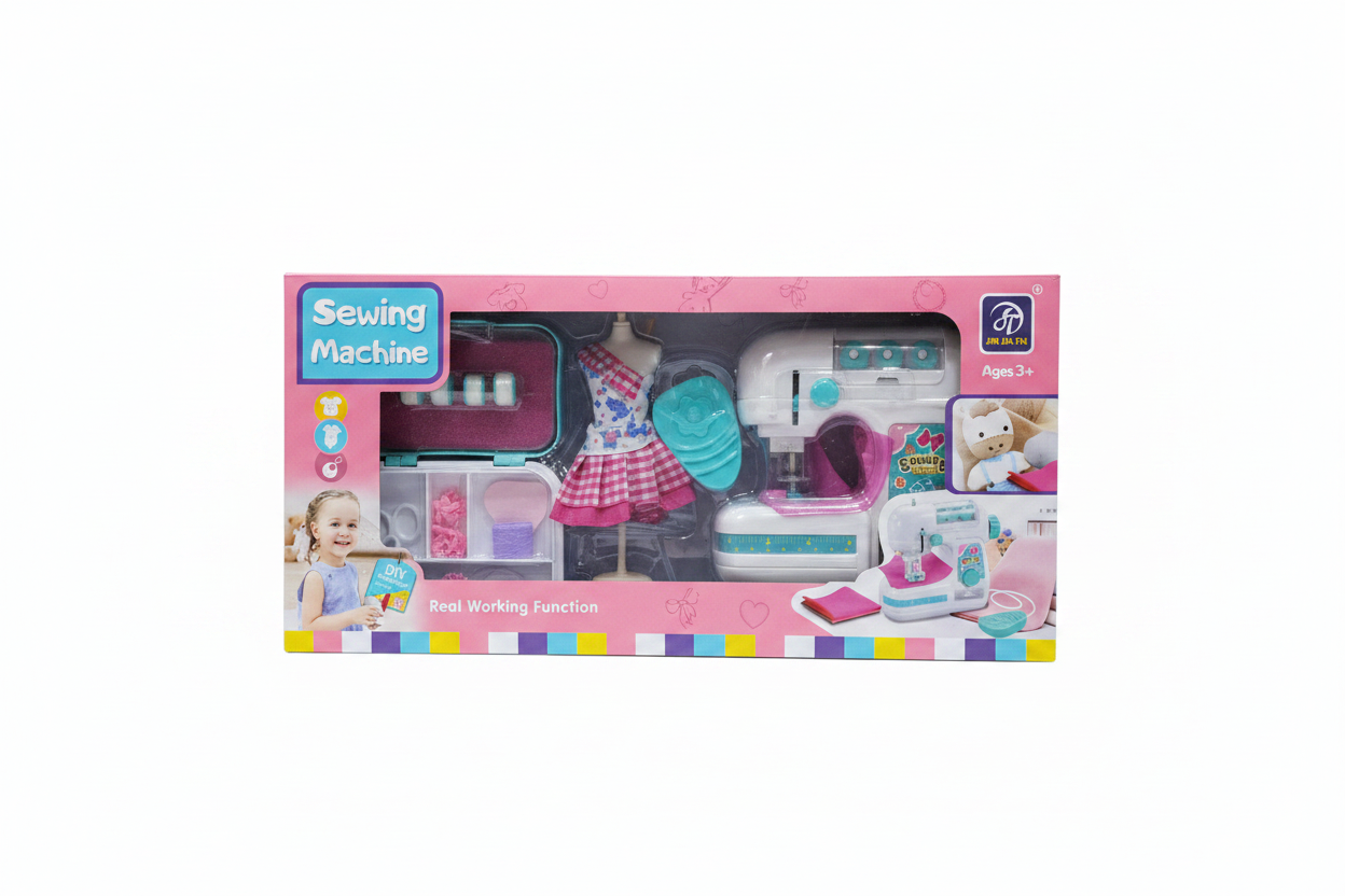 Jin Jia Tai Girls Sewing Machine (Real Working Funtion 3+)