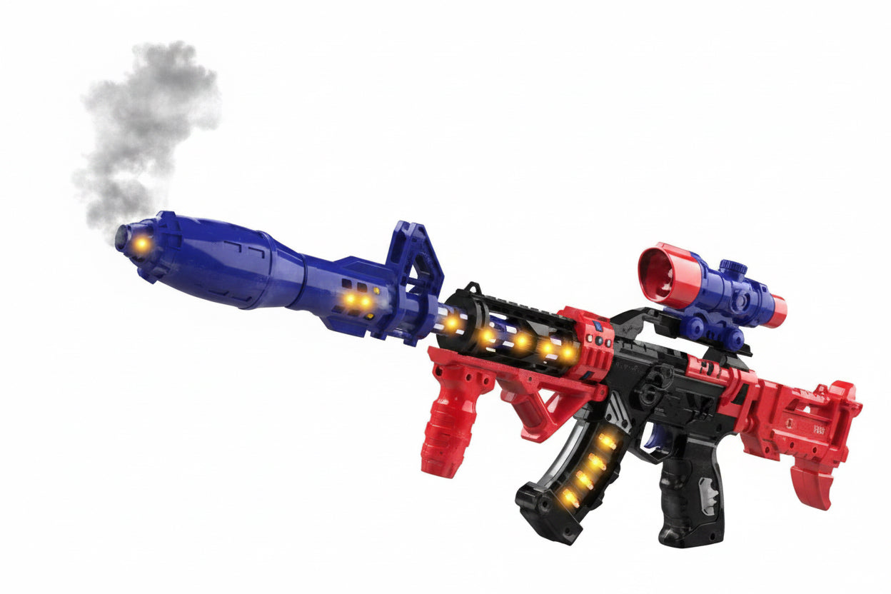 Astral Blaster Super Power Smoke Grenade Toy Gun 3yrs+