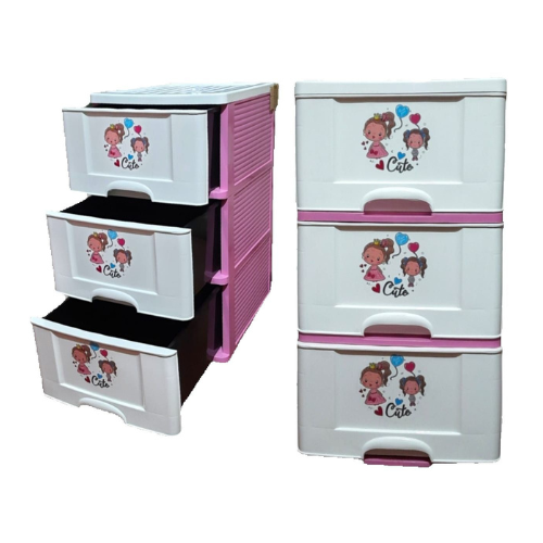 Plastic Drawer 3 layer