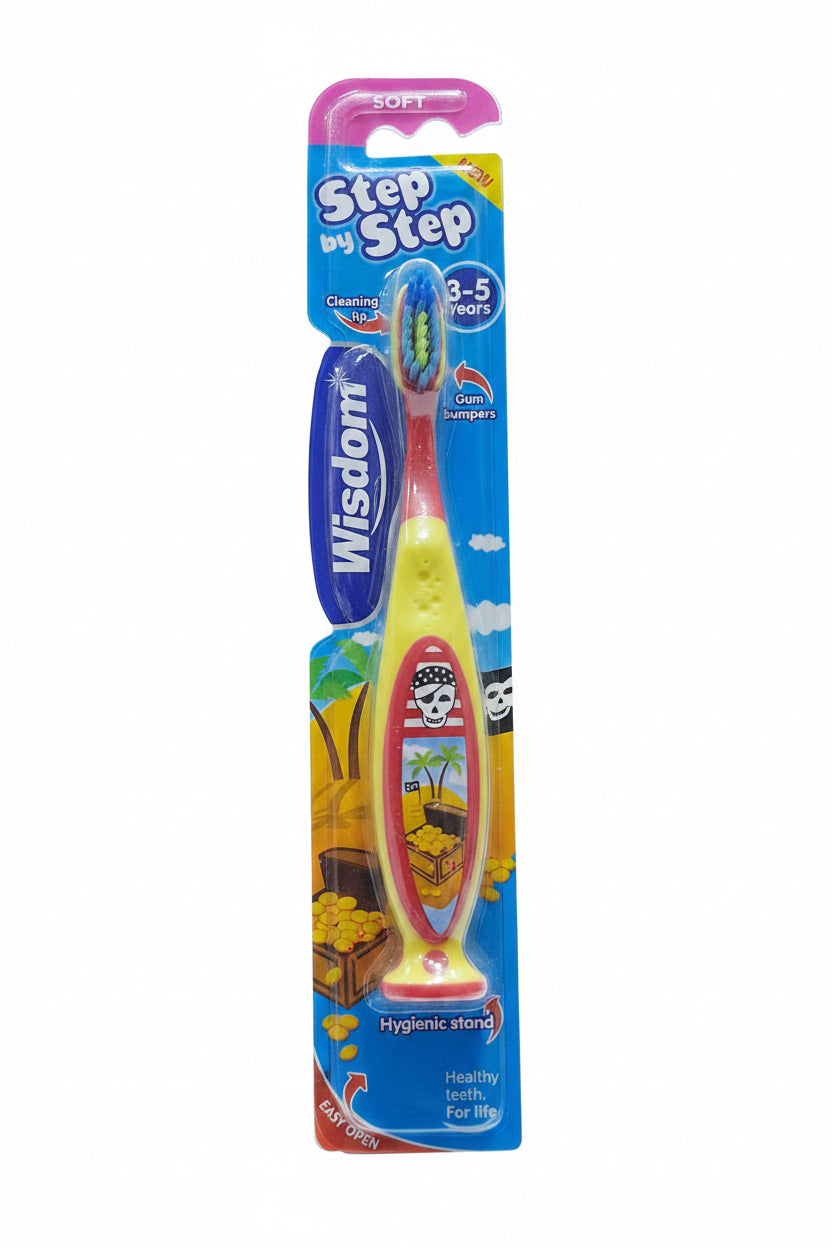 Wisdom Step By Step Toothbrush (3-5Yrs).