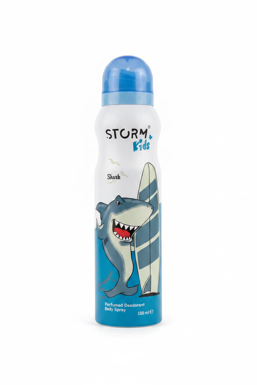 Storm Kids Shark Perfumed Deodorant Body Spray (150ml)