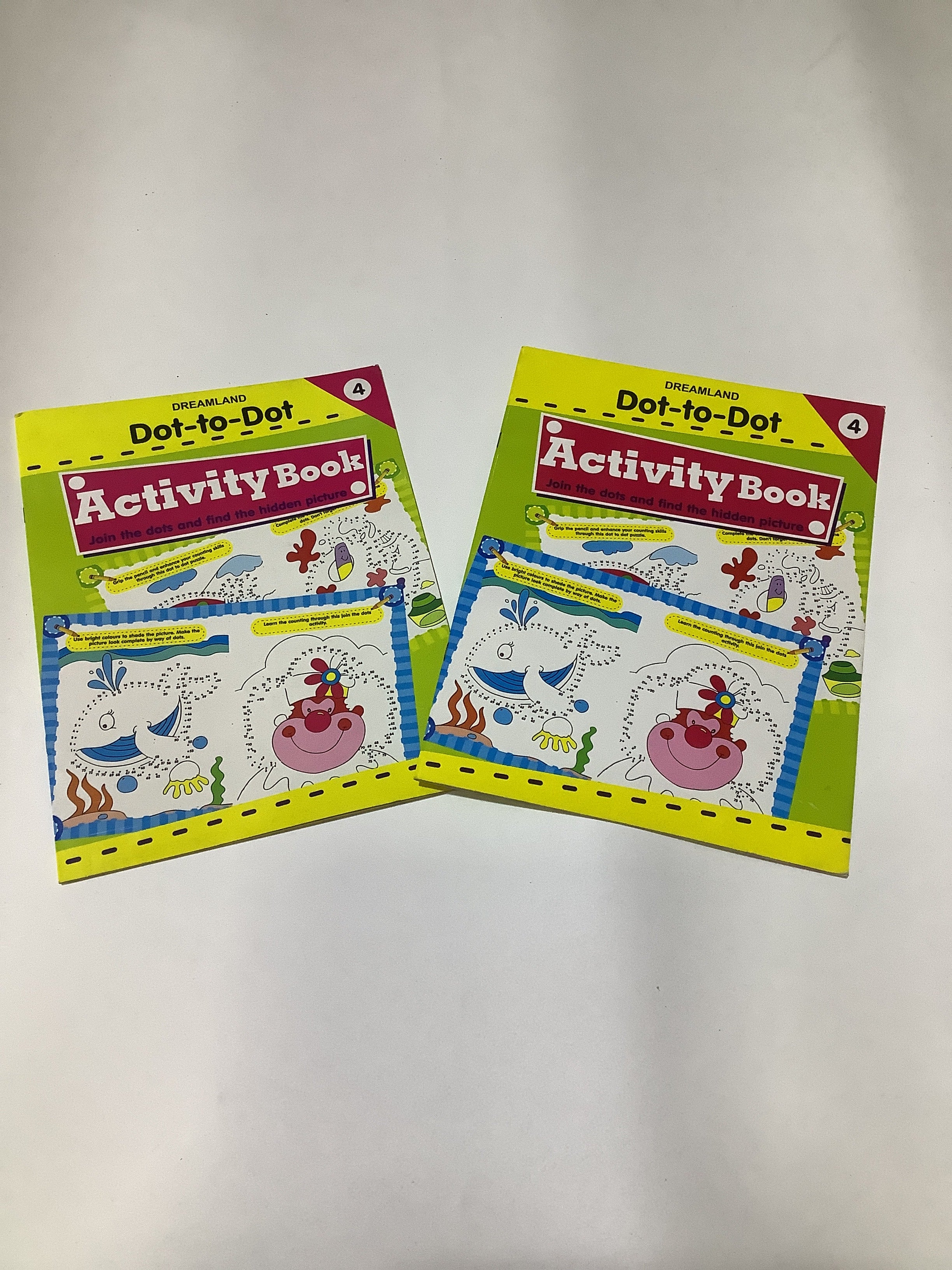 Dreamland dot-to-dot(Activity Book 4)