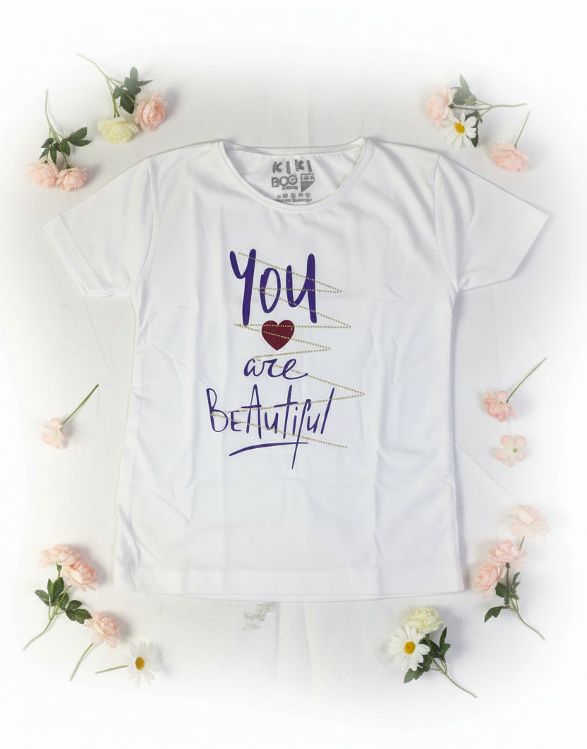Kiki Boo You Are Beautiful Girls Tops