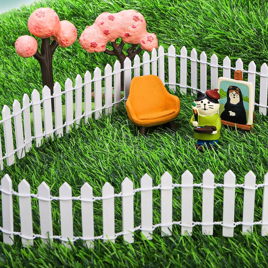 Wooden Garden Fence.