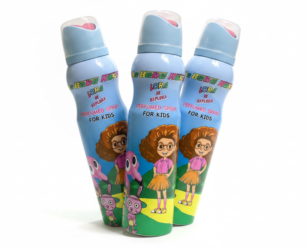 De Bebe Rose Lora De Explora Perfumed Spray For Kids (150ml).
