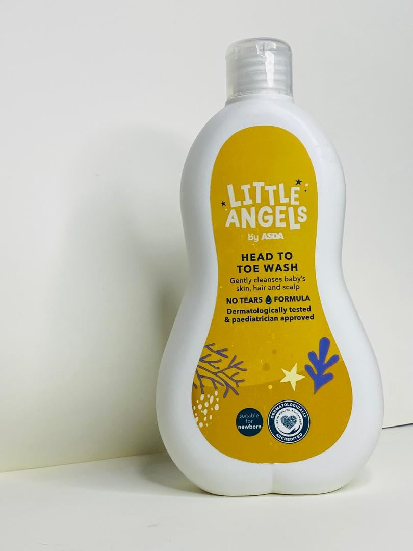 ASDA Little Angels Head To Toe Wash 500ml.