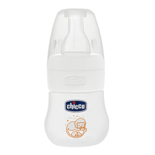 Chicco transparent feeding bottle (2m+)