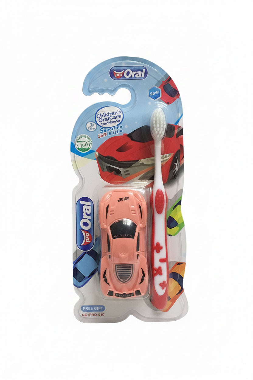 Oral Pro Children's Oralcare Toothbrush with Car