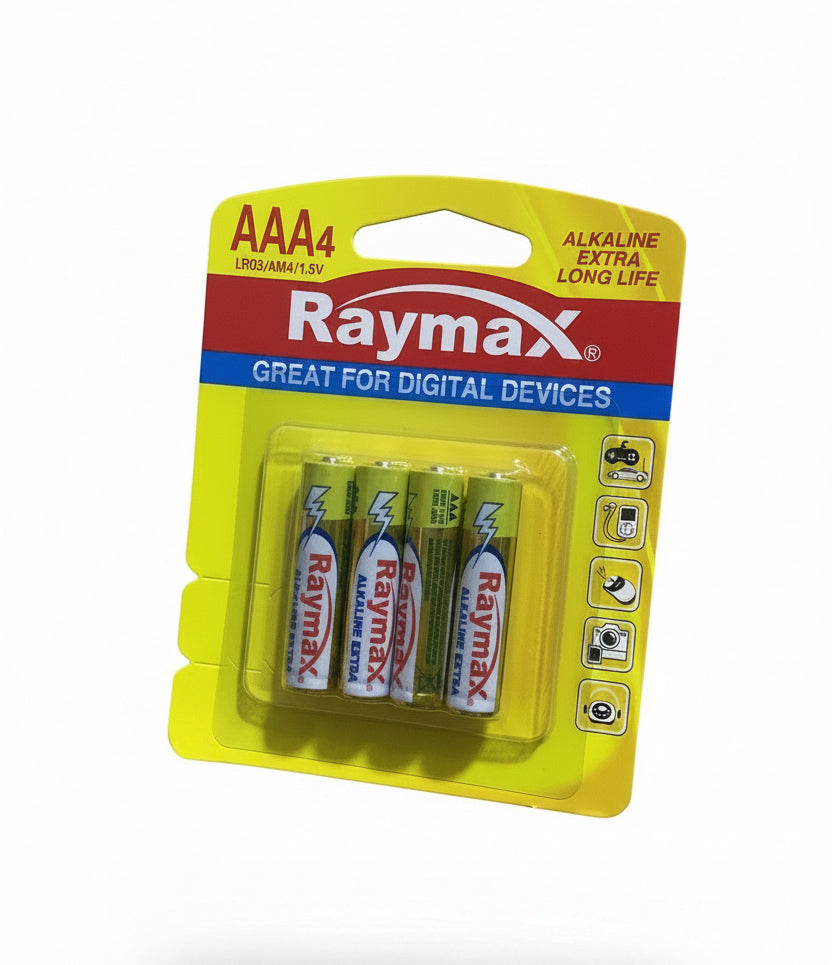 AAA4 Raymax Alkaline Extra Battery