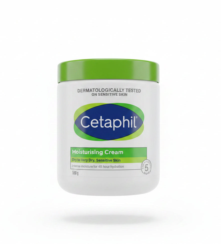 Cetaphil Moisturising Cream Dry To Very Dry Sensitive Skin 550g.